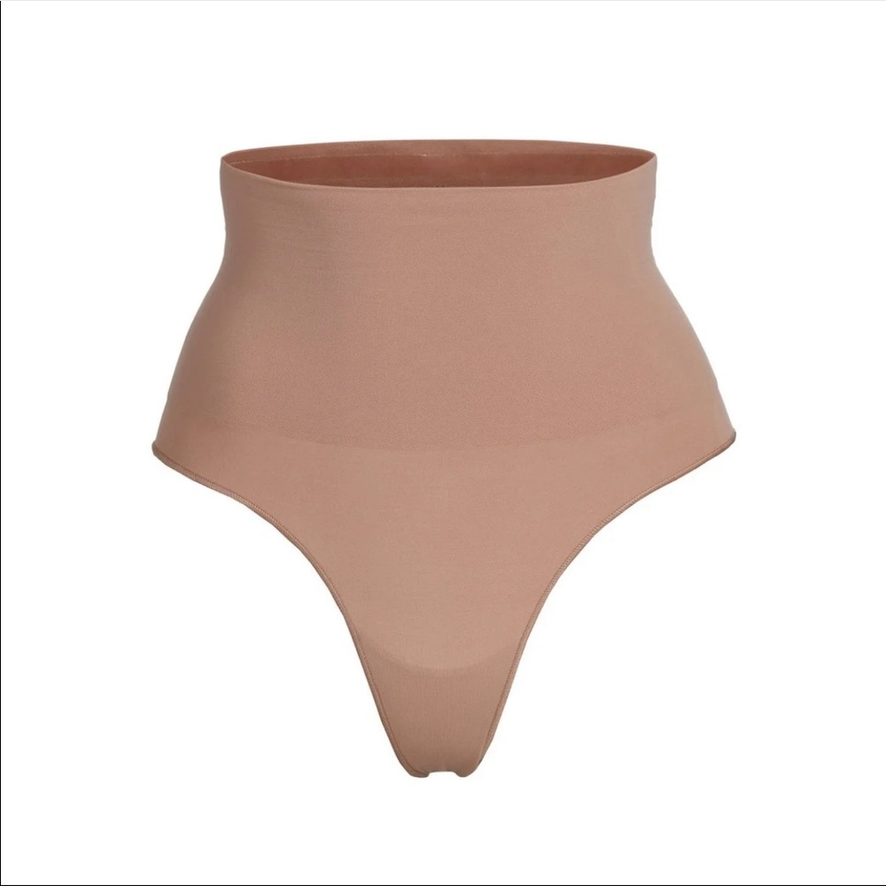 SKIMS Core Control Thong in Sienna